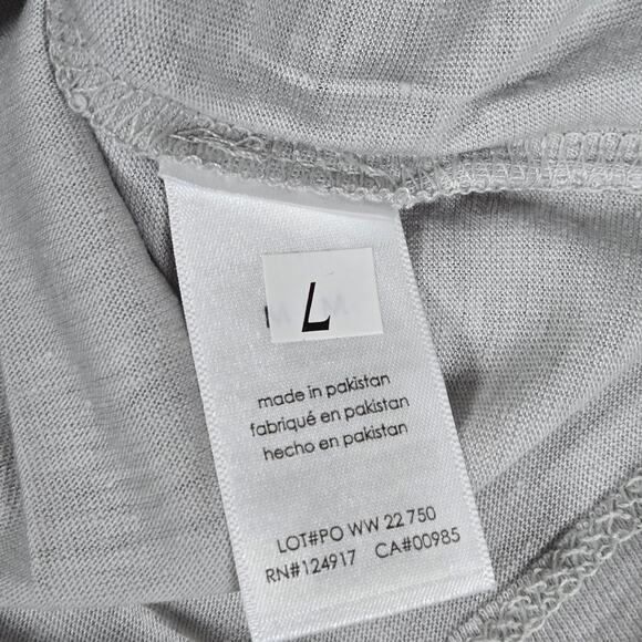 WeWoreWhat Light Grey Cotton Jersey Muscle Tee M NWT‎ - Picture 4 of 9